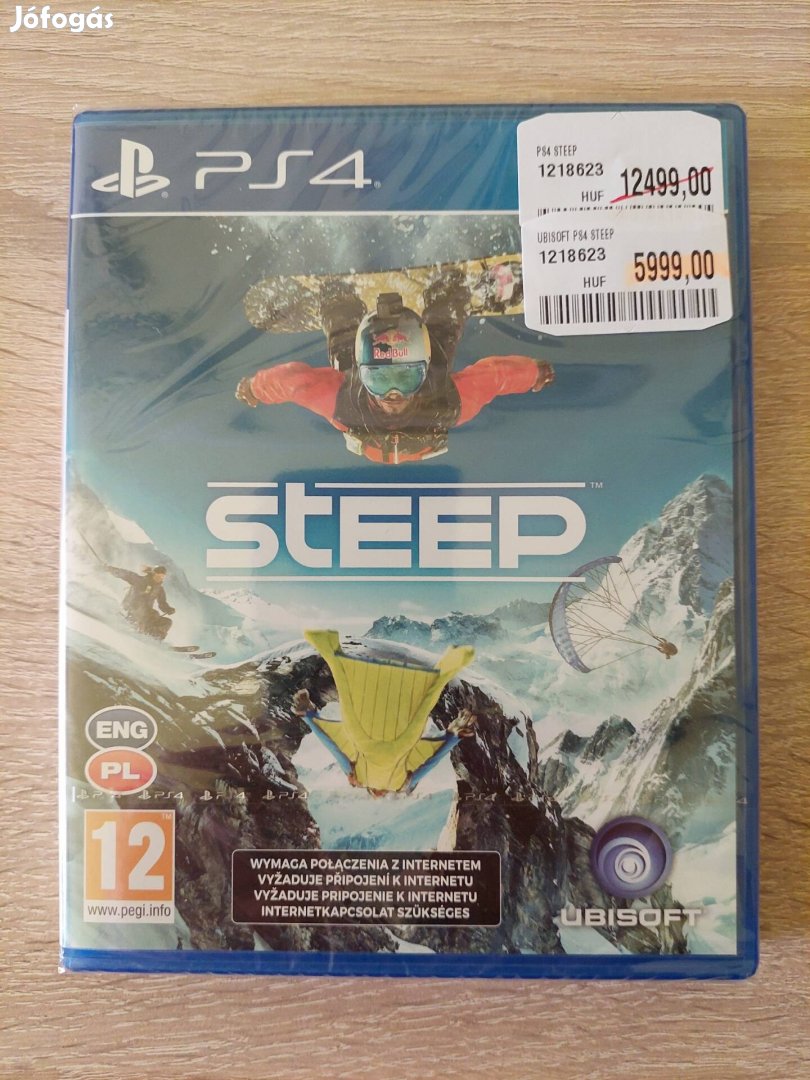 Steep PS4 játék eladó - vadonatúj 