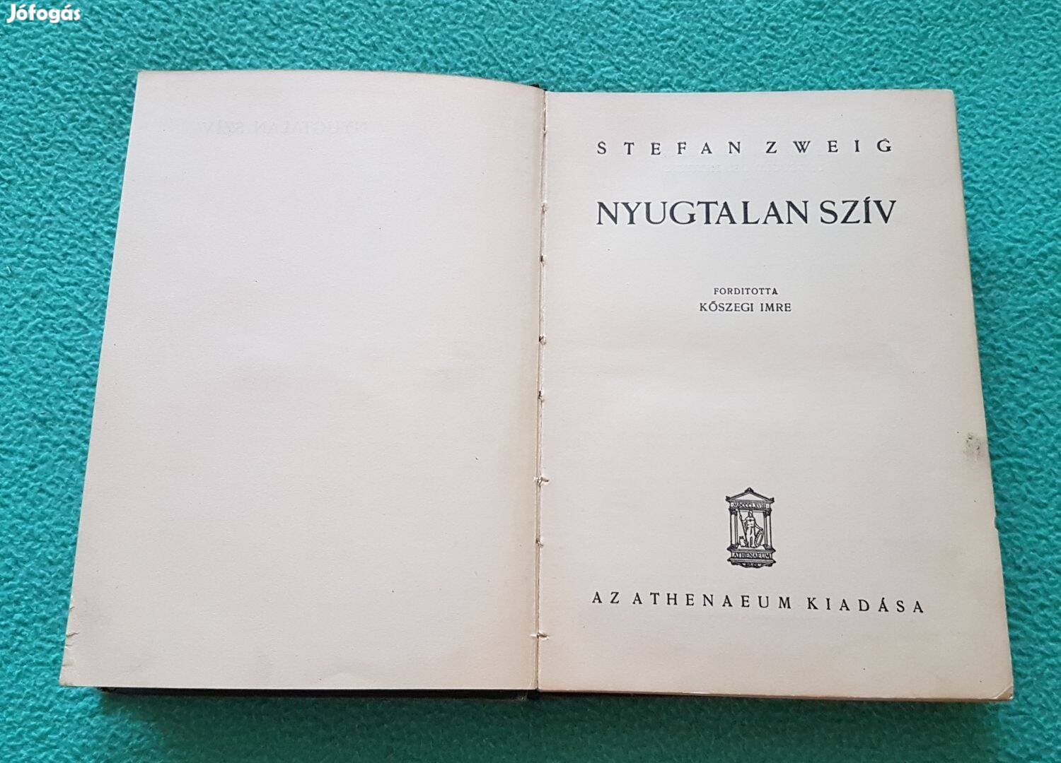 Stefan Zweig - Nyugtalan szív könyv