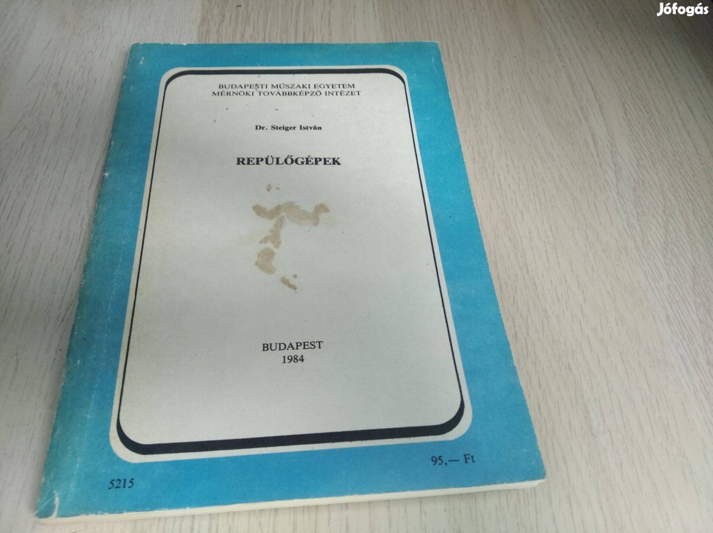 Steiger István Repülőgépek 1984