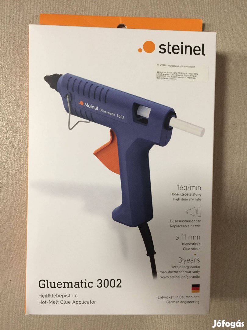 Steinel Gluematic 3002 Ragasztópisztoly 200W