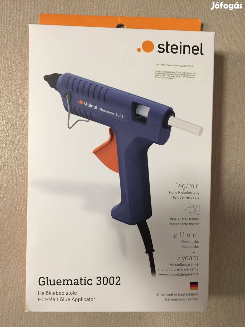 Steinel Gluematic 3002 Ragasztópisztoly 200W