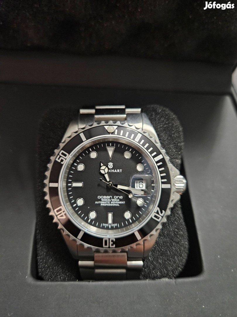 Steinhart Ocean One 300m Rolex Submariner stílusú svájci karóra