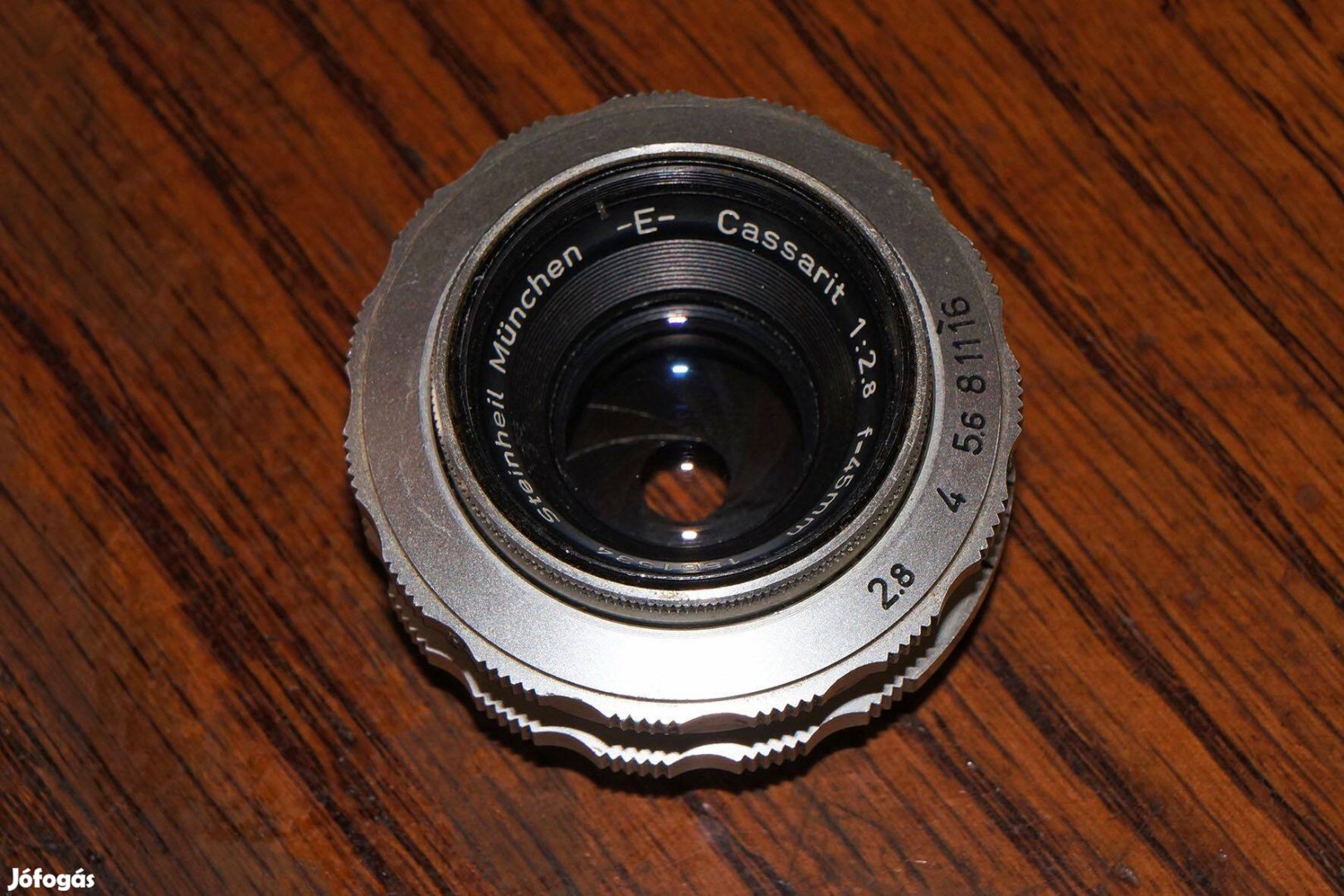 Steinheil München -E- Cassarit 2,8/45mm M39 objektív / B. Paxette