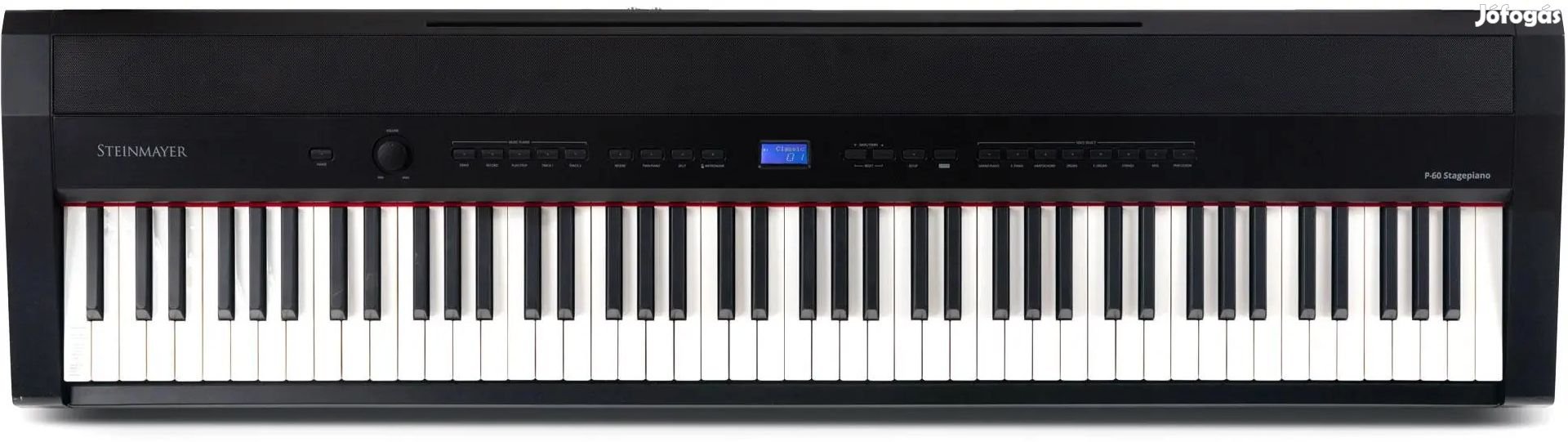 Steinmayer P-60 SM Színpadi Zongora Fekete