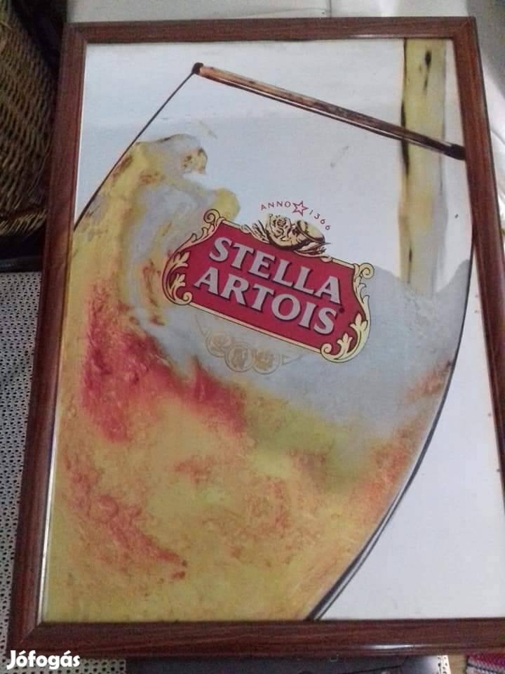 Stella artois fali tükör