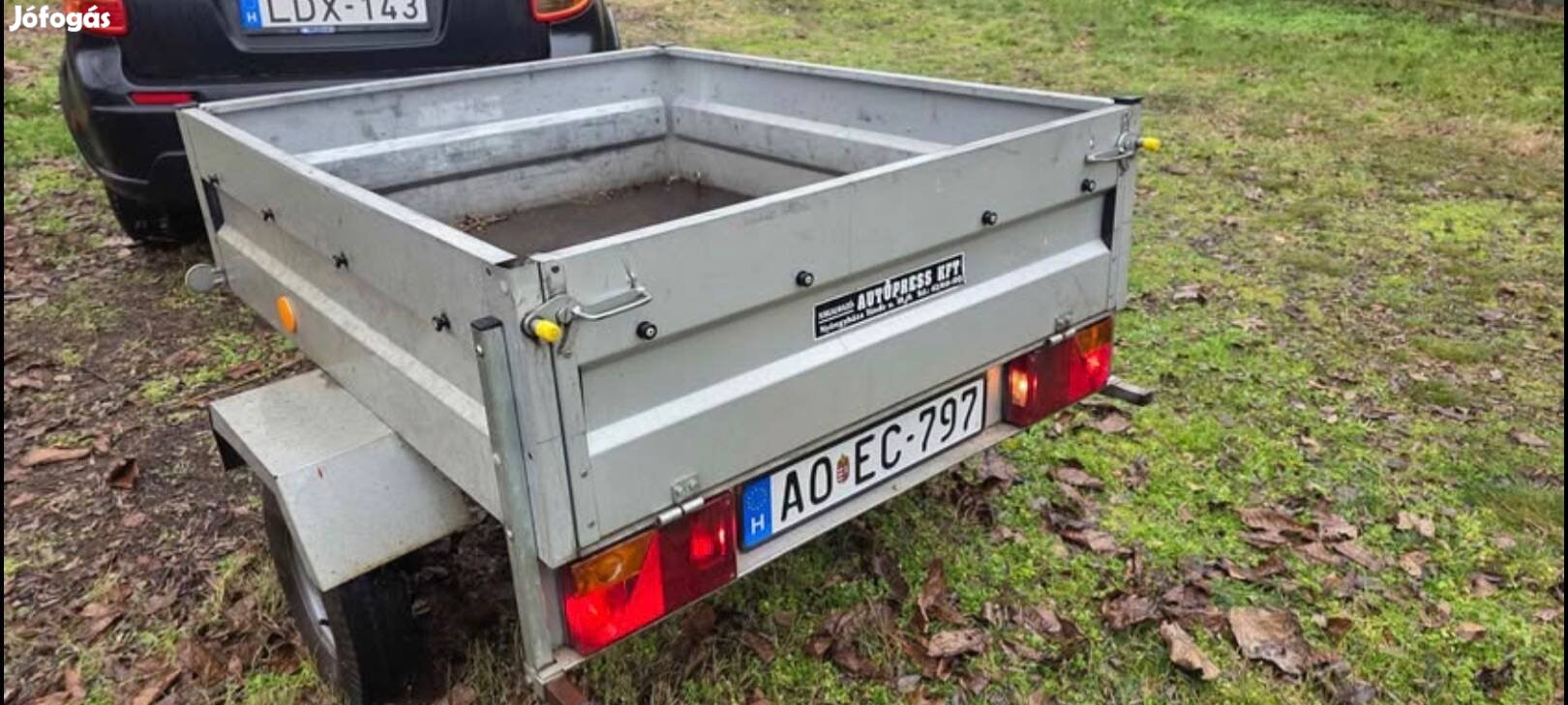 Stema ho 4050 utánfutó friss műszakival