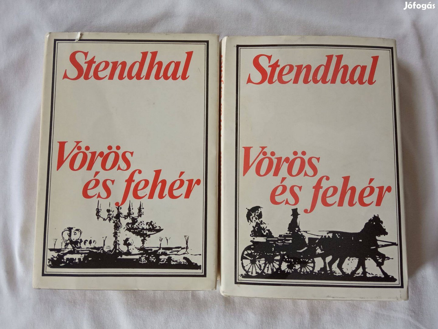 Stendhal Vörös és fehér I.-II. kötet