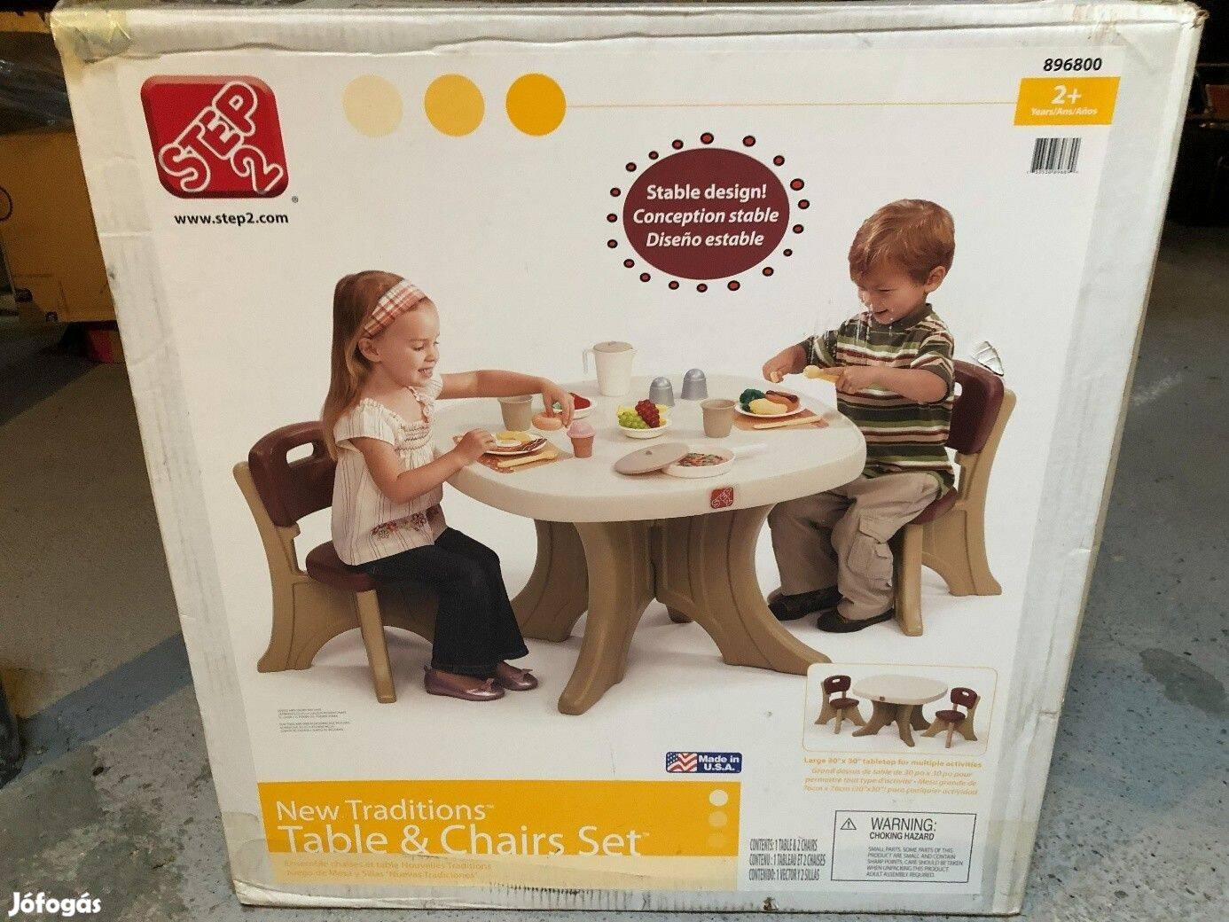 Step2 asztal és szék szett