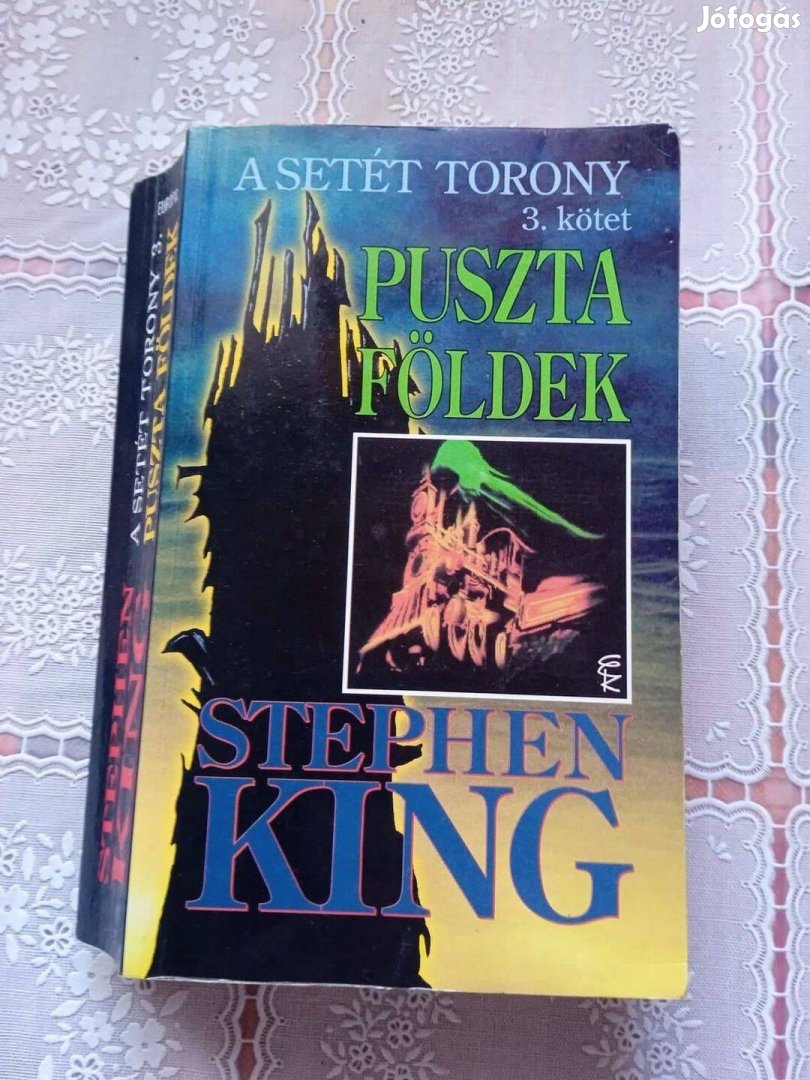 Stephen King A Setét torony 3. kötet Puszta Földek