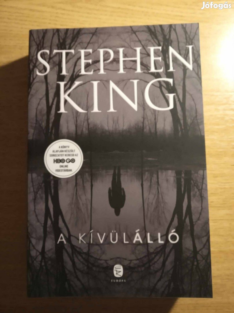 Stephen King A kívülálló című könyv új állapotban