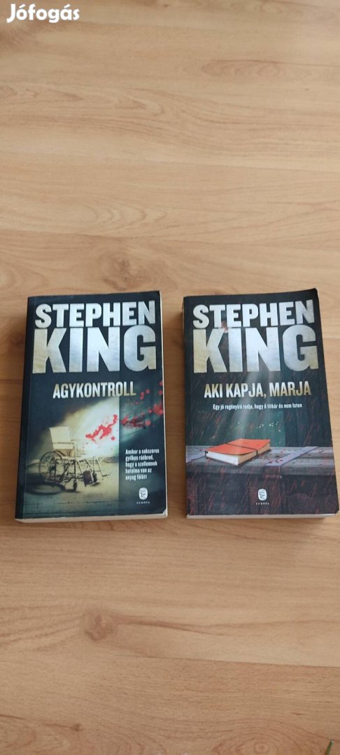 Stephen King Agykontroll és Aki Kapja Marja 