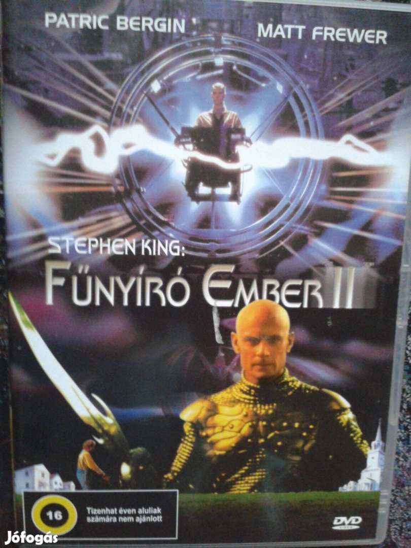 Stephen King: A fűnyíró ember II. DVD (posta:510 Ft)