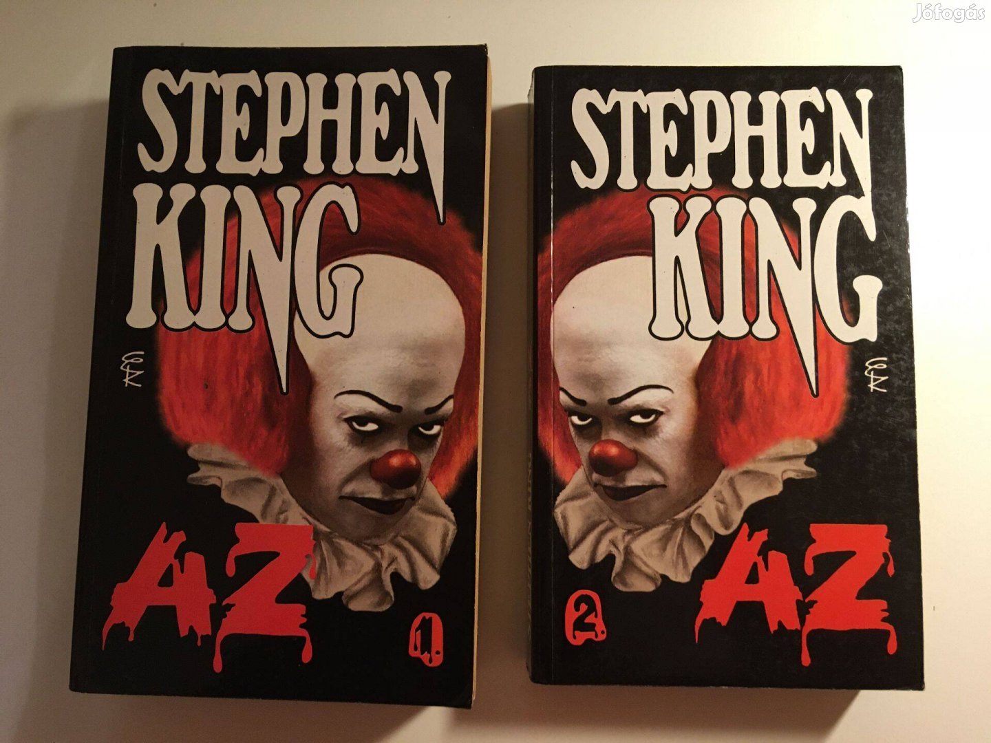 Stephen King: Az című 2 kötetes regény (ritkább kiadás)