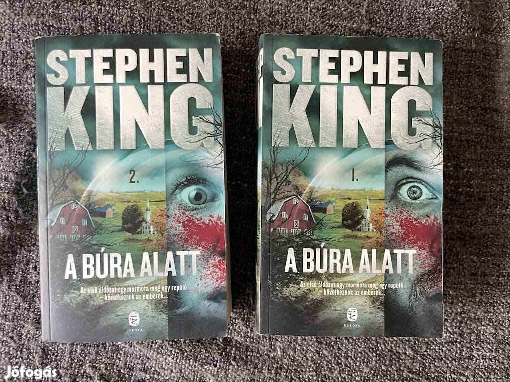 Stephen King - A búra alatt - I-II, jó állapotú