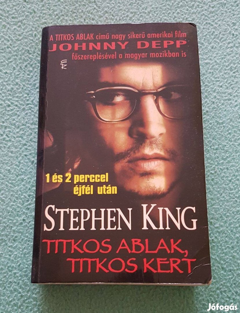 Stephen King - Titkos ablak, titkos kert (Mozis borító) könyv