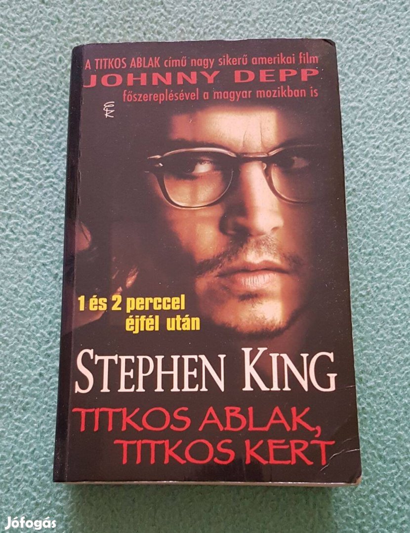 Stephen King - Titkos ablak, titkos kert (Mozis borító) könyv