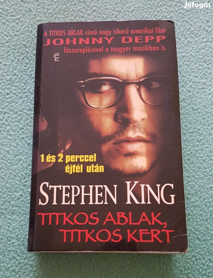 Stephen King - Titkos ablak, titkos kert (Mozis borító) könyv