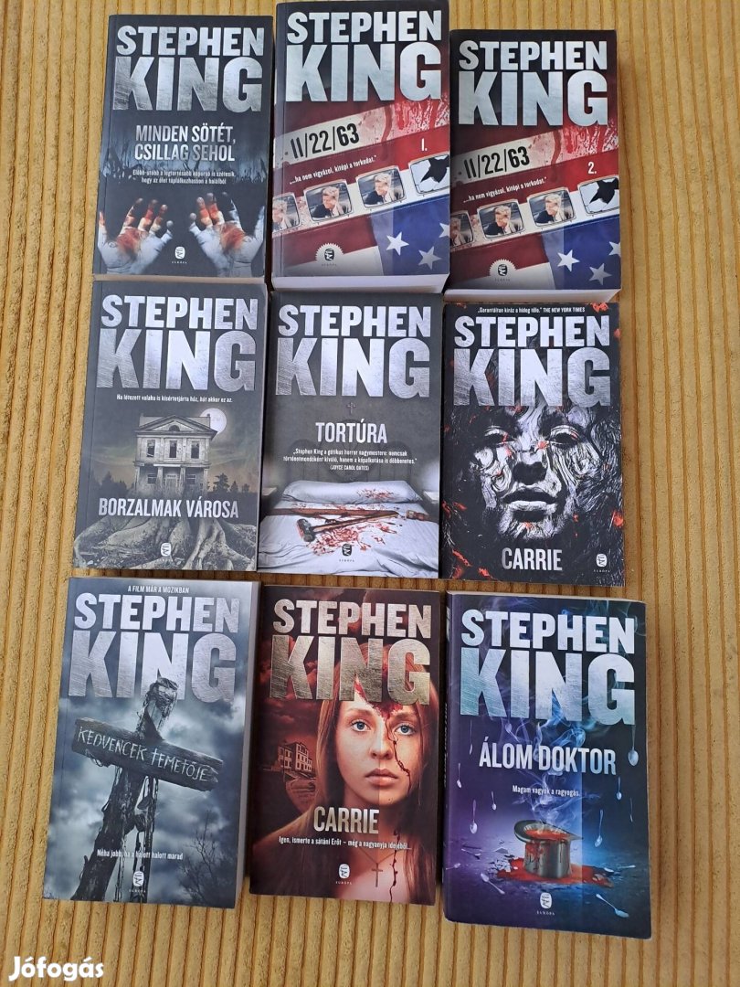 Stephen King könyv