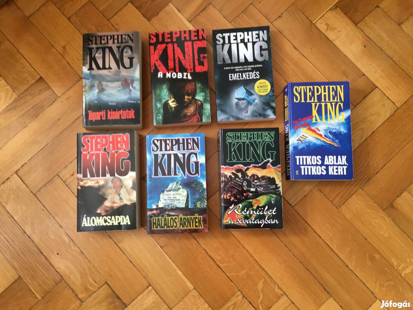 Stephen King könyvek