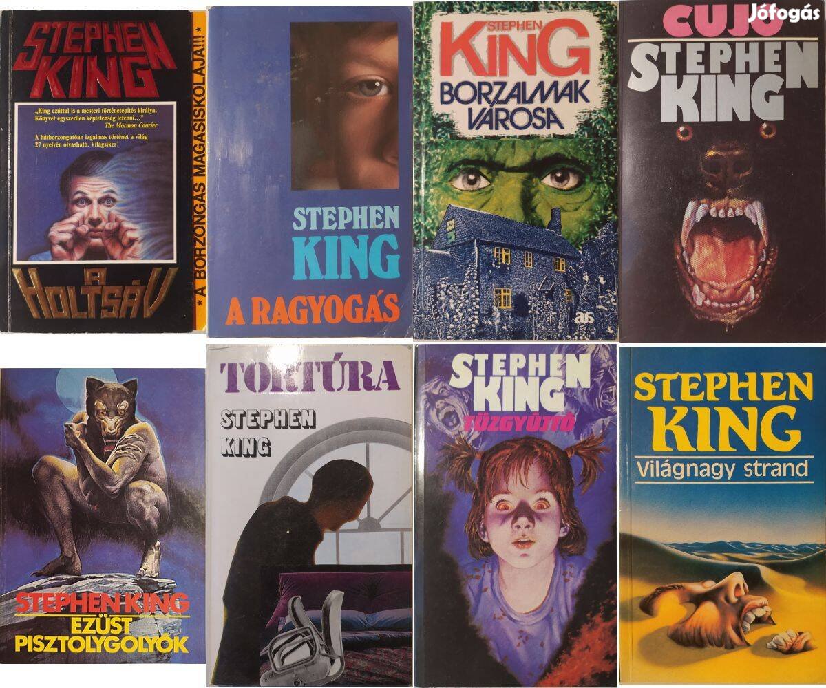 Stephen King könyvek