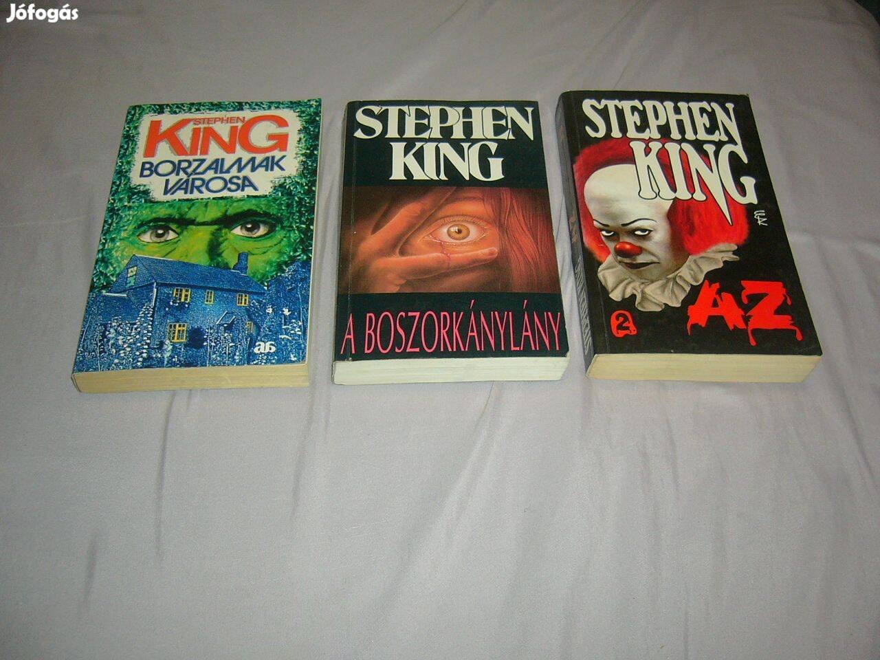 Stephen King könyvek 3 db