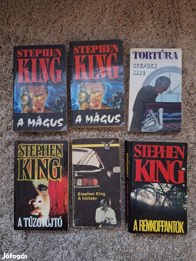 Stephen King könyvek