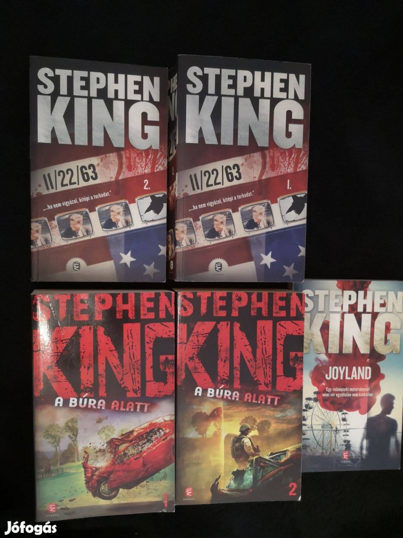 Stephen King könyvek