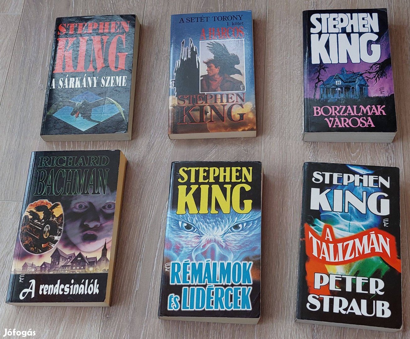 Stephen King könyvek