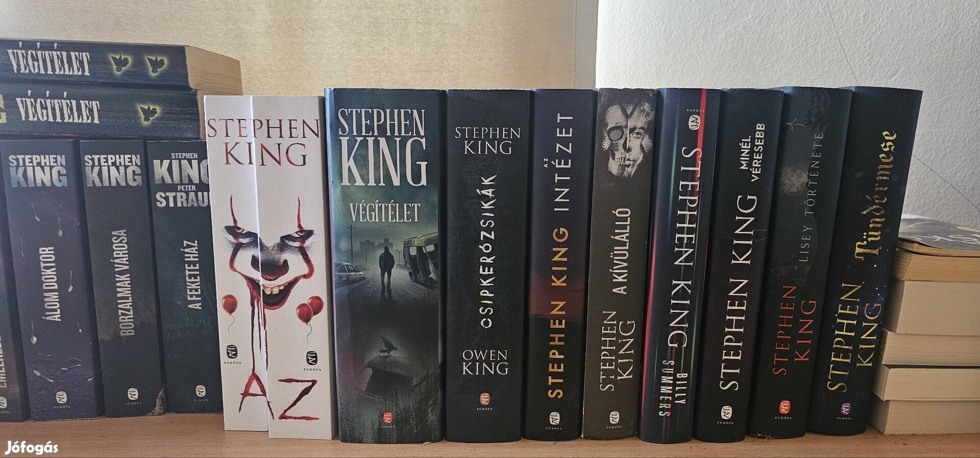 Stephen King könyvek