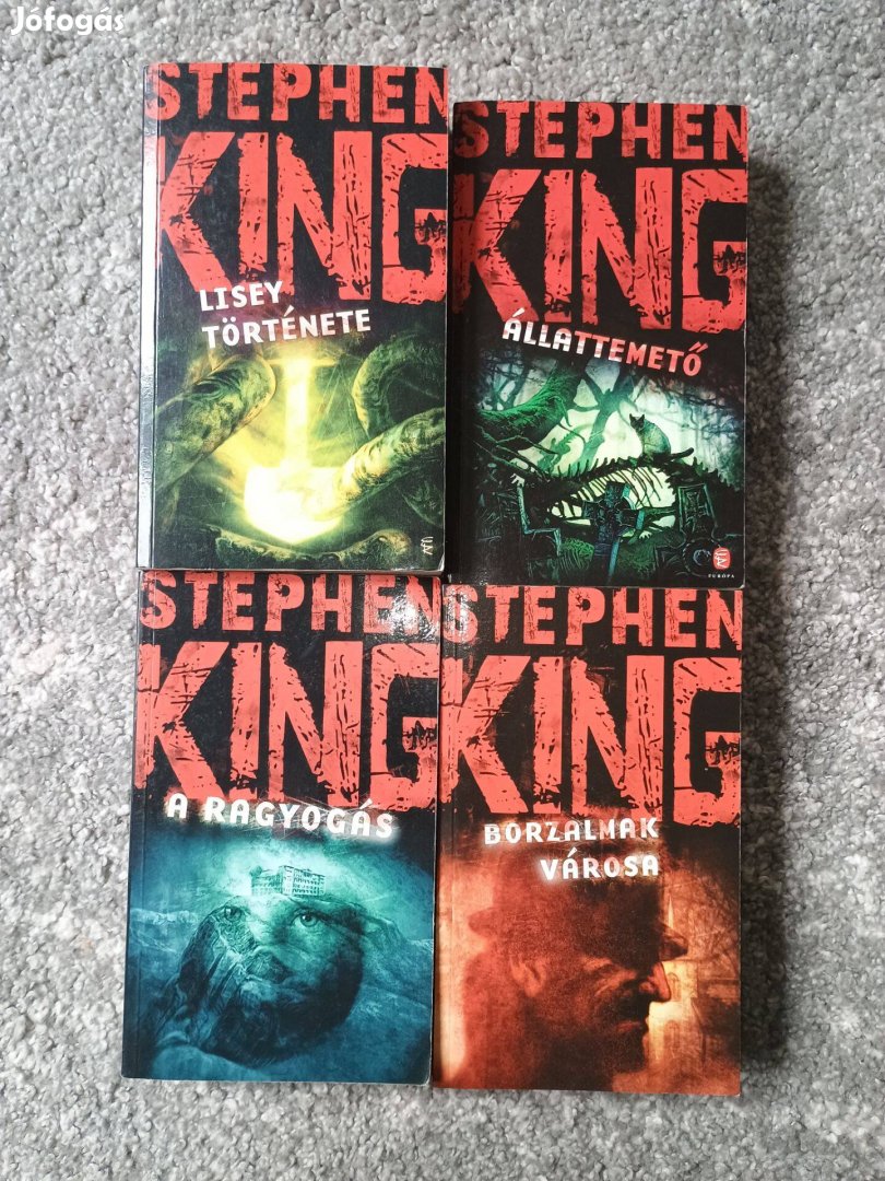 Stephen King könyvek