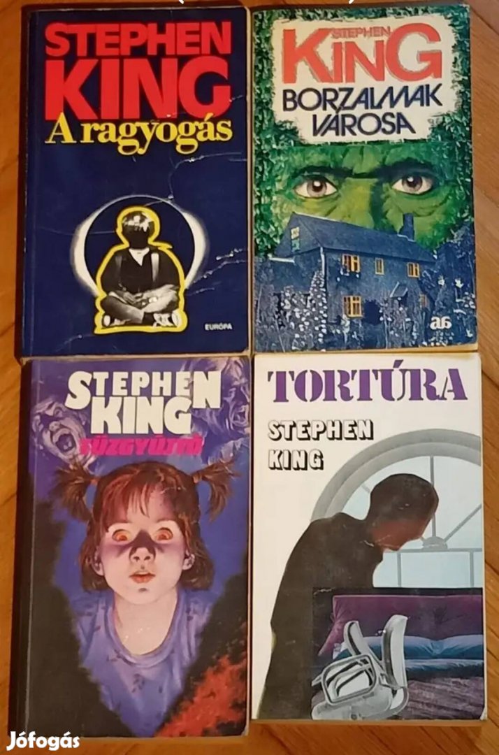 Stephen King könyvek egyben eladó 