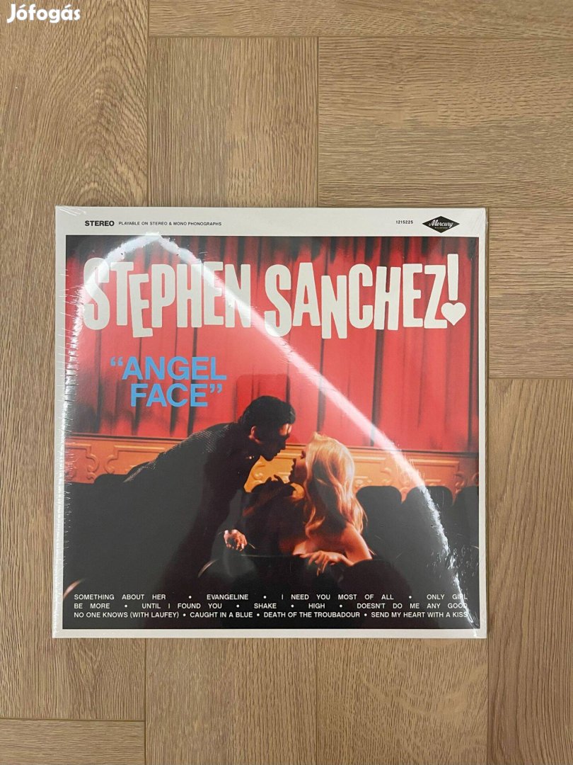 Stephen Sanchez Angel Face (Limited Red Opaque bakelit lemez)