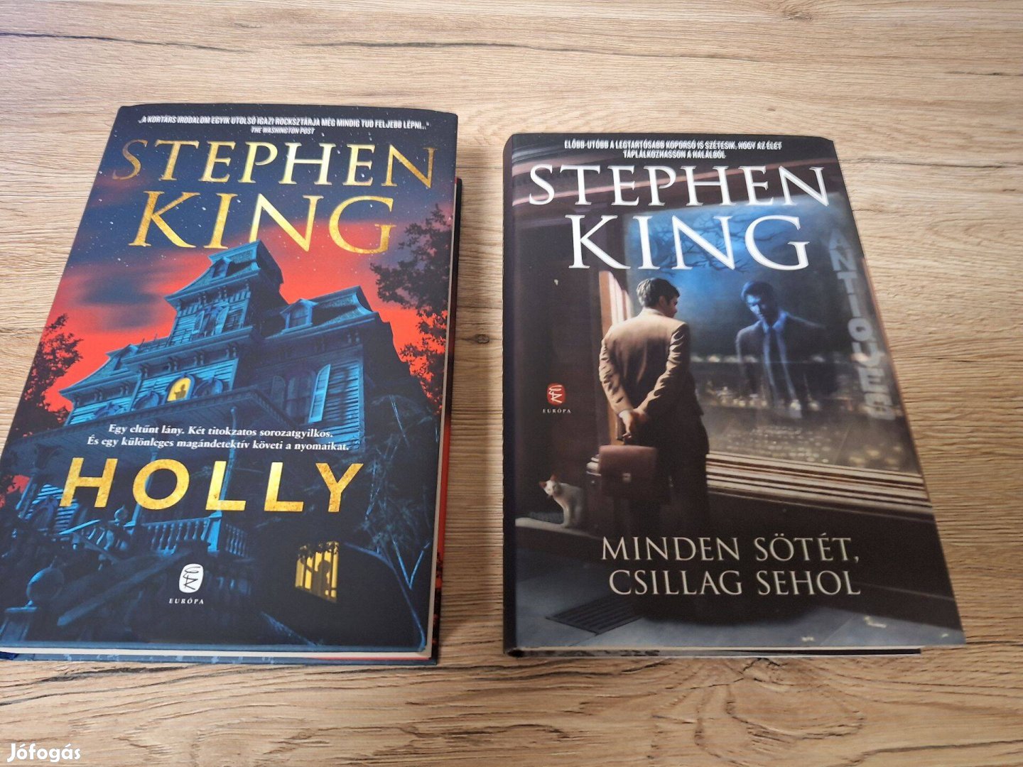 Stephen king könyvek! Holly / Minden sötét, csillag sehol! Új!