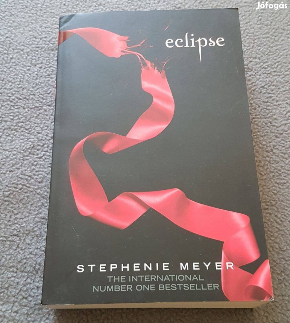 Stephenie Meyer: Eclipse - Alkonyat Napfogyatkozás könyv (angol)