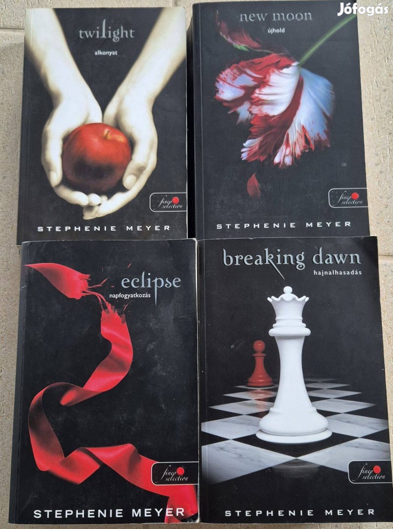 Stephenie Meyer - Twilight 4 könyvből álló sorozat