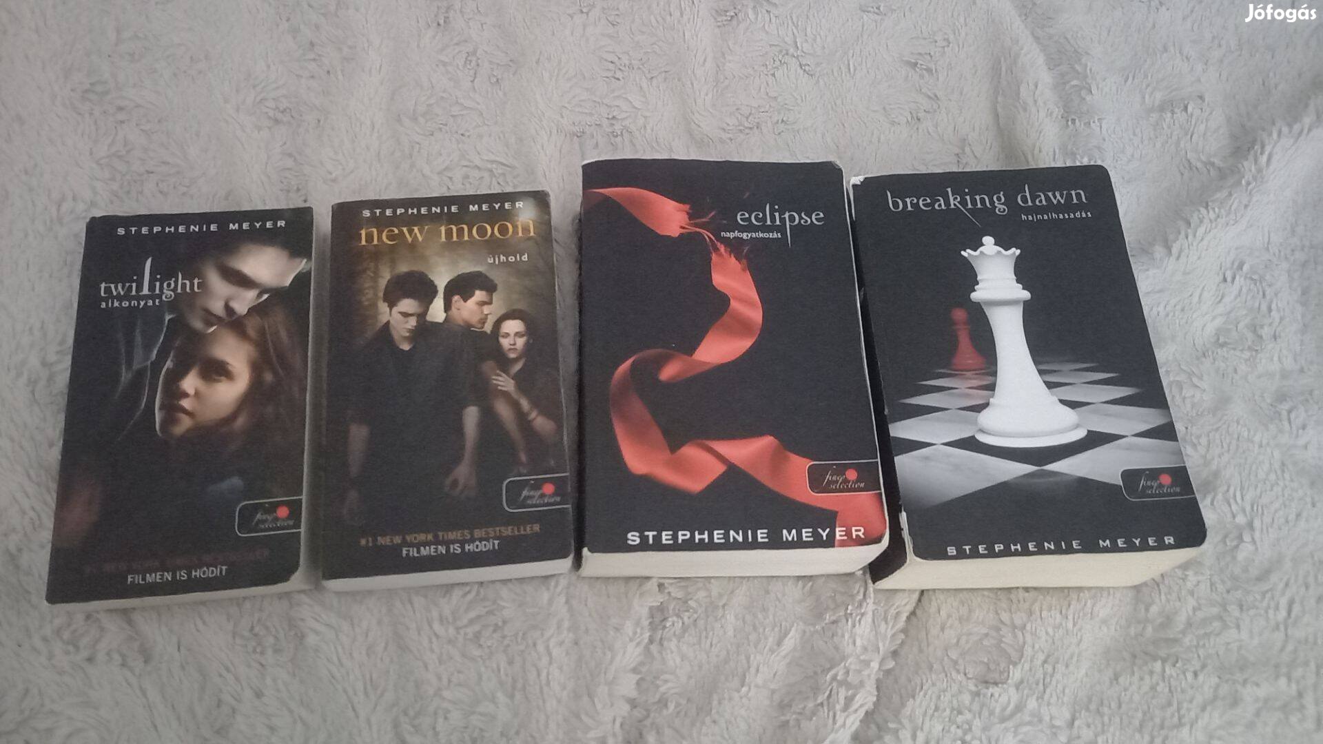 Stephenie Meyer - Twilight sorozat első 4 kötete