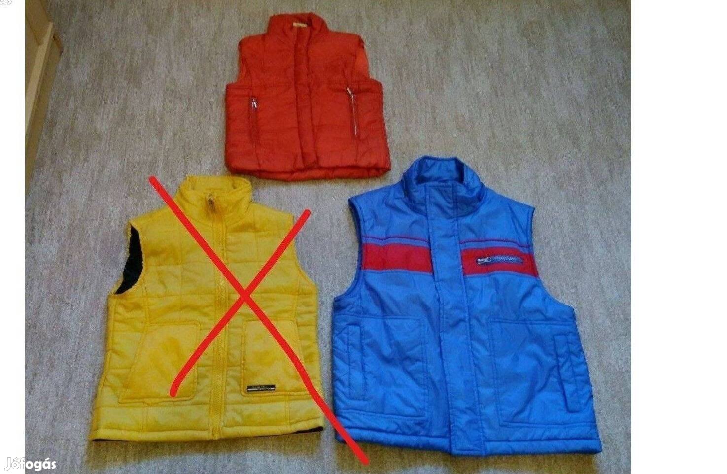 Steppelt mellény lány fiú 116 146 158 újszerű