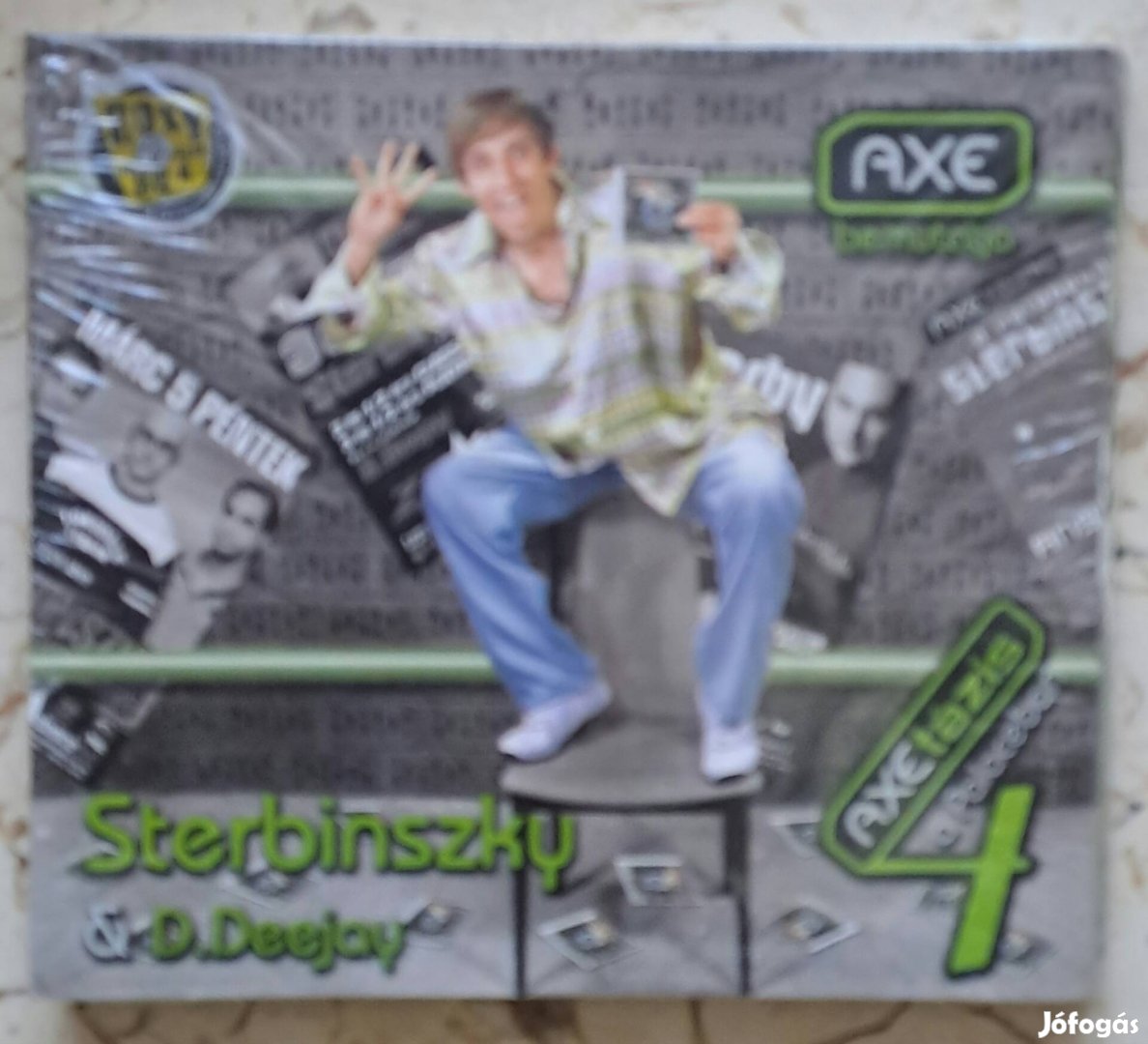 Sterbinszky and D. Deejay című cd album bontatlan