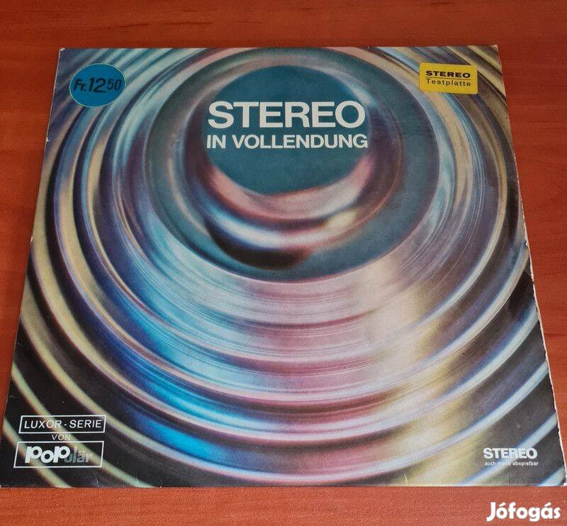 Stereo In Vollendung; LP, Vinyl, bakelit