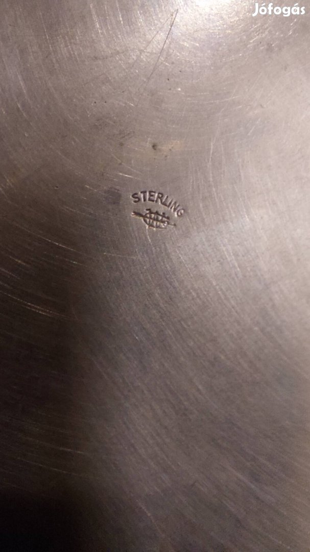 Sterling ezüst amerikai gyertyatartó pár