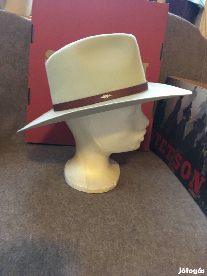 Stetson eredeti új western kalap. Méret:55-ös