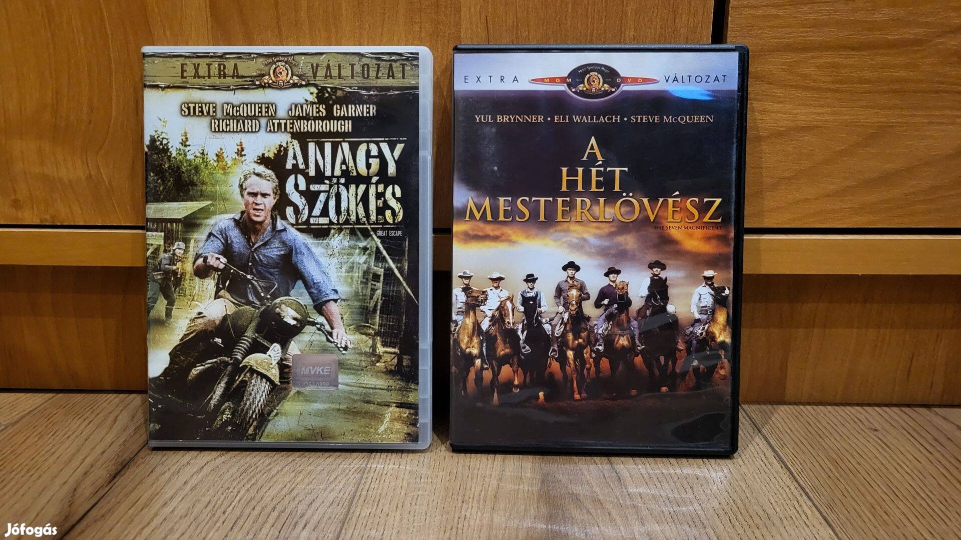 Steve Mcqueen Dvd-k, A nagy szökés, A hét mesterlövész