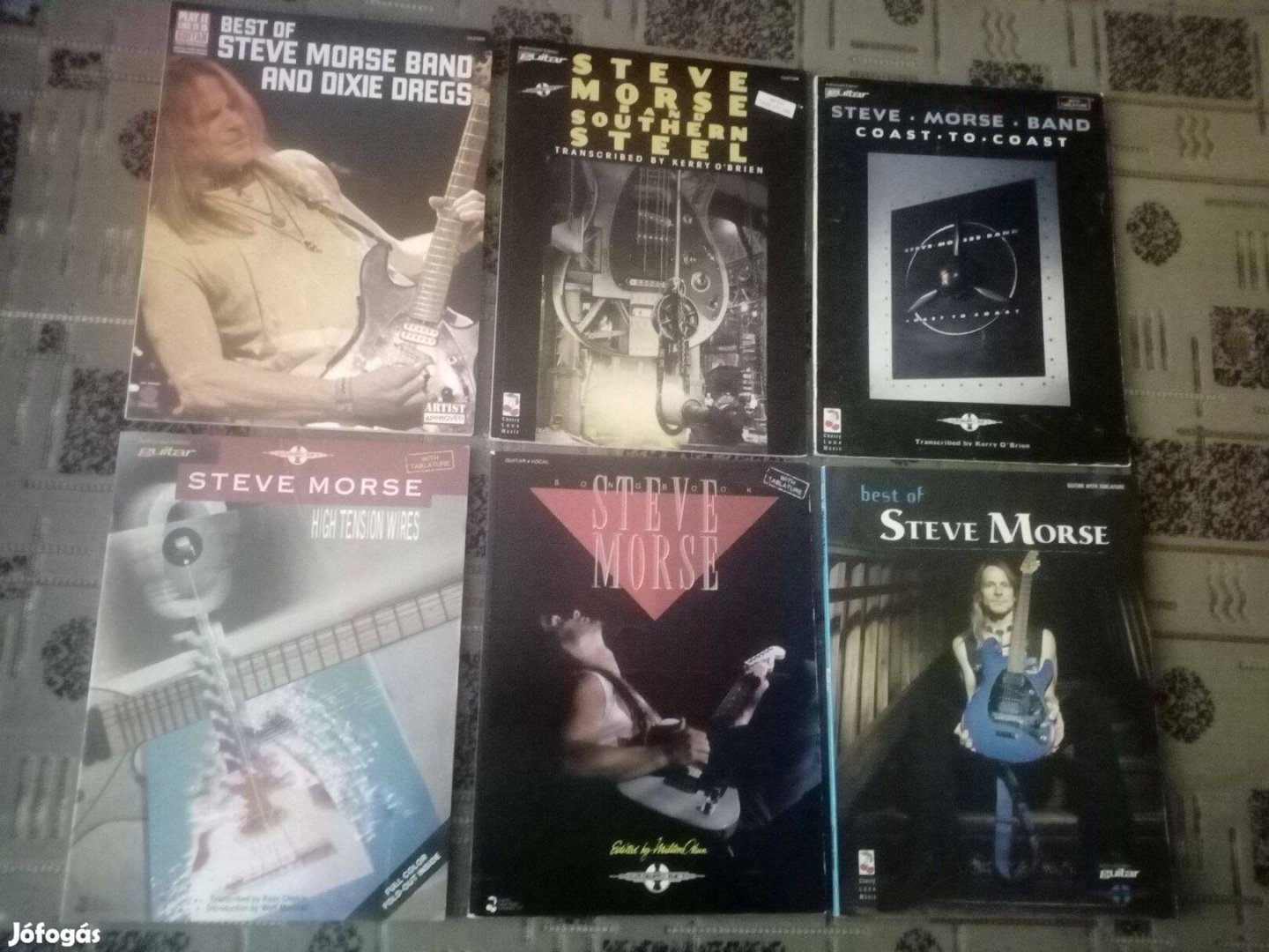 Steve Morse gitár tab gyűjtemény eladó