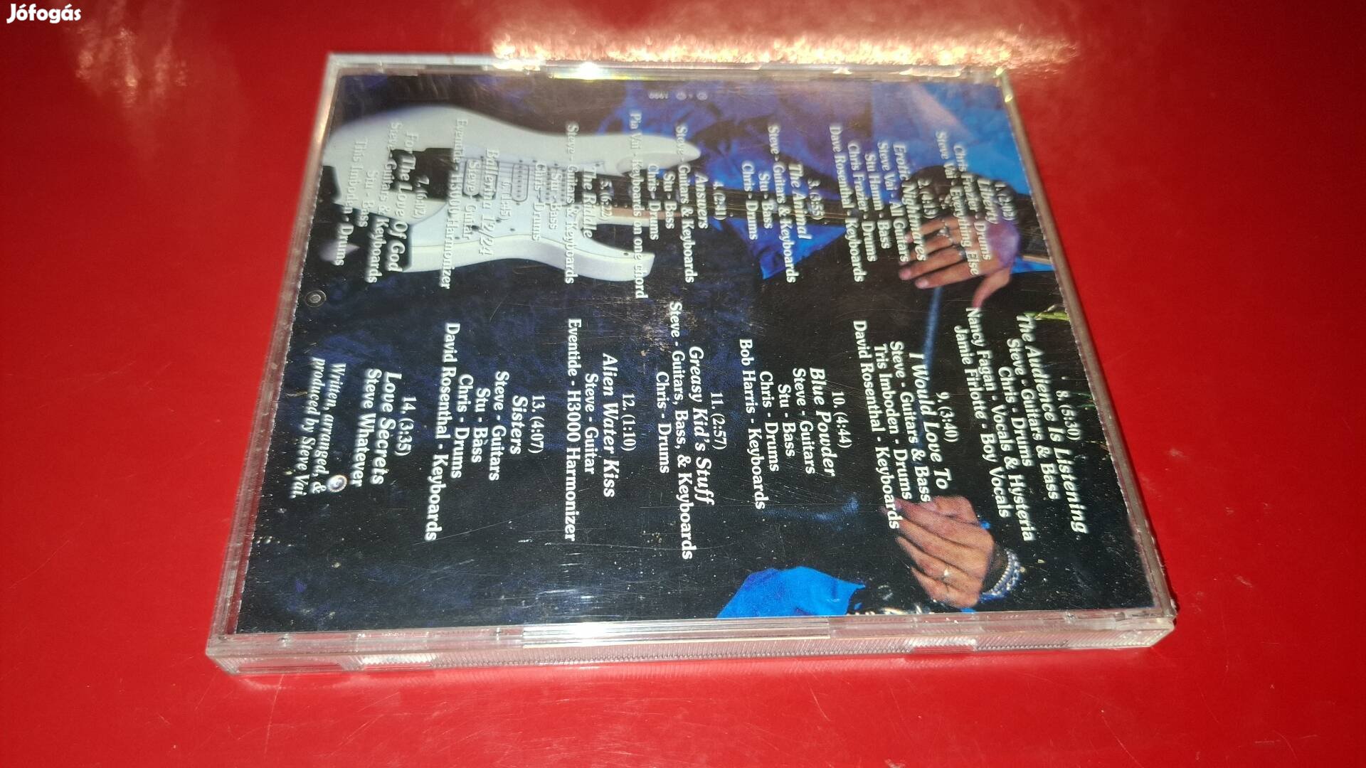 Steve Vai Passion and Warfare Cd 1993 Orosz
