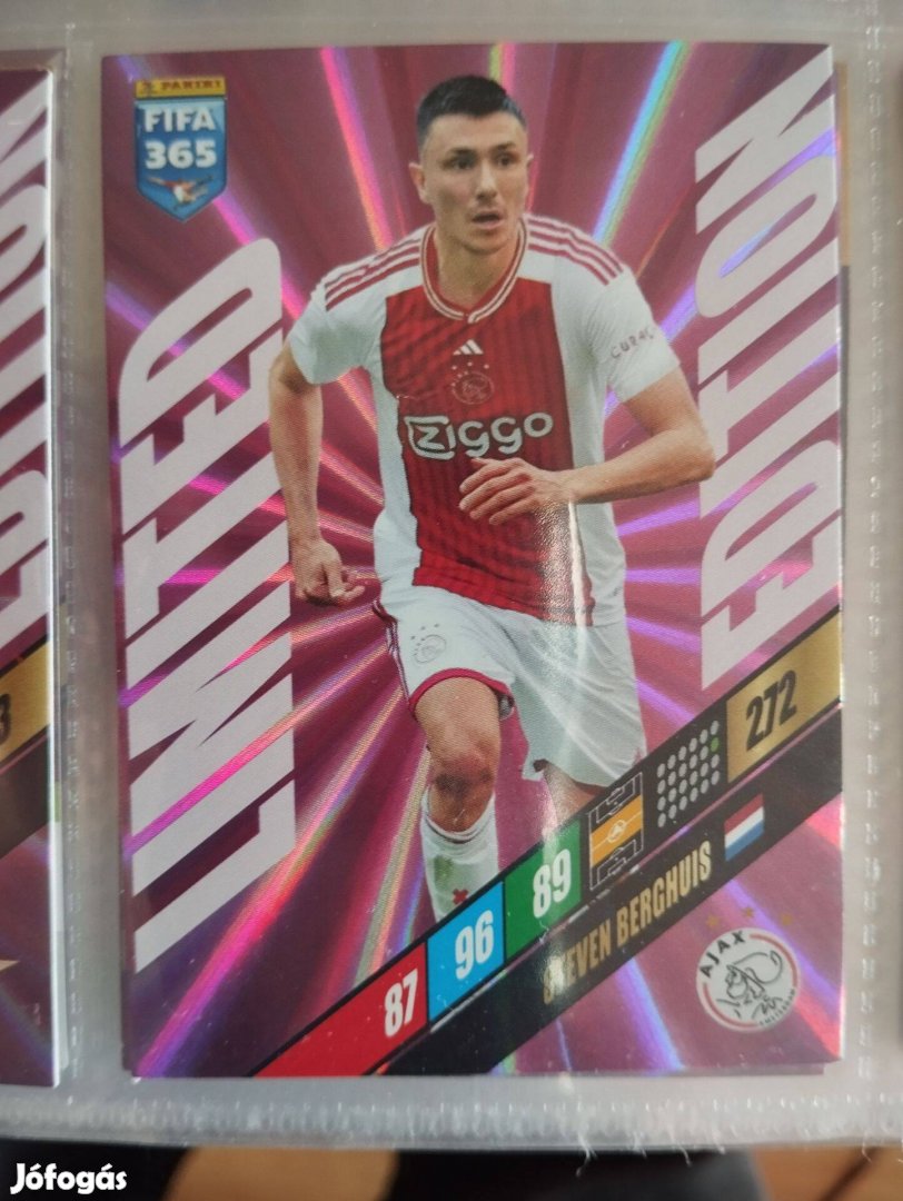 Steven Berghuis (Ajax) FIFA 365 2024 Limited edition focis kártya