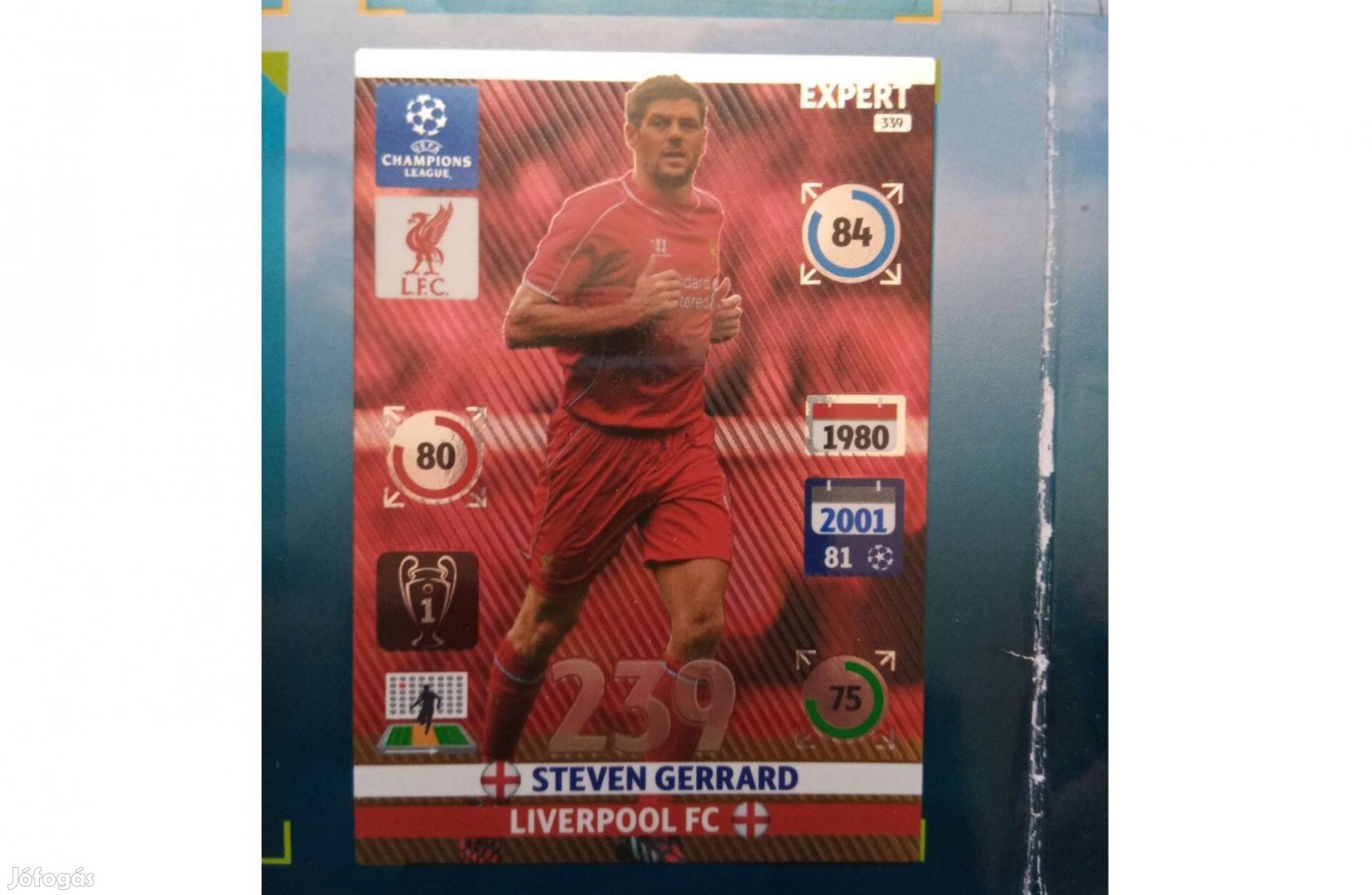 Steven Gerrard (Liverpool) Champions League kártya