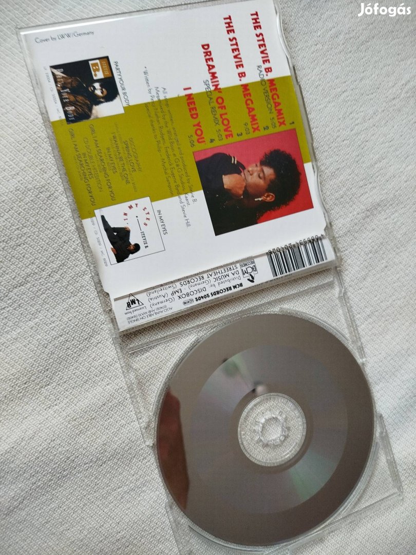 Stevie B. The megamix cd