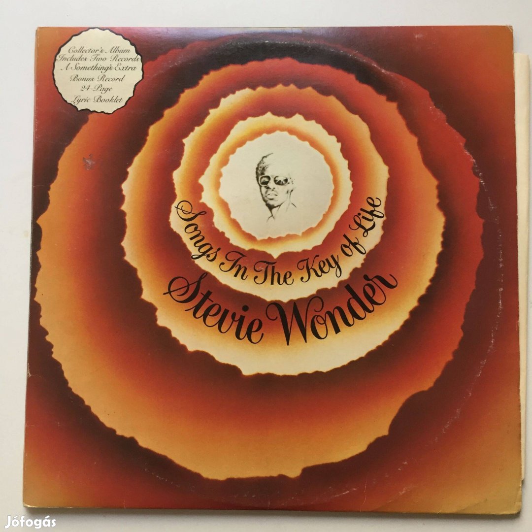 Stevie Wonder: Songs In The Key Of Life, 1976 bakelit eladó