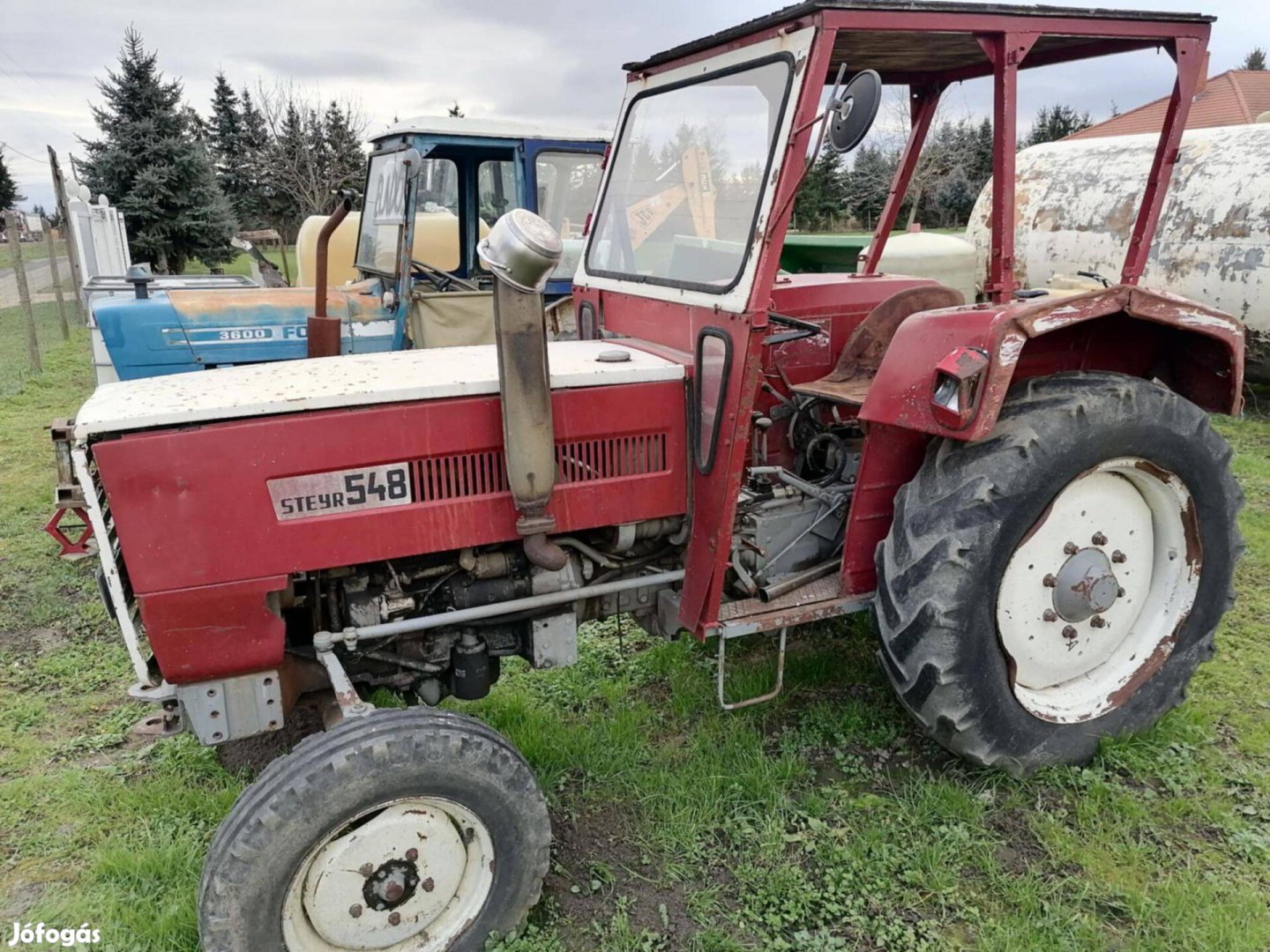 Steyr 45 lóerős,3 hengeres traktor