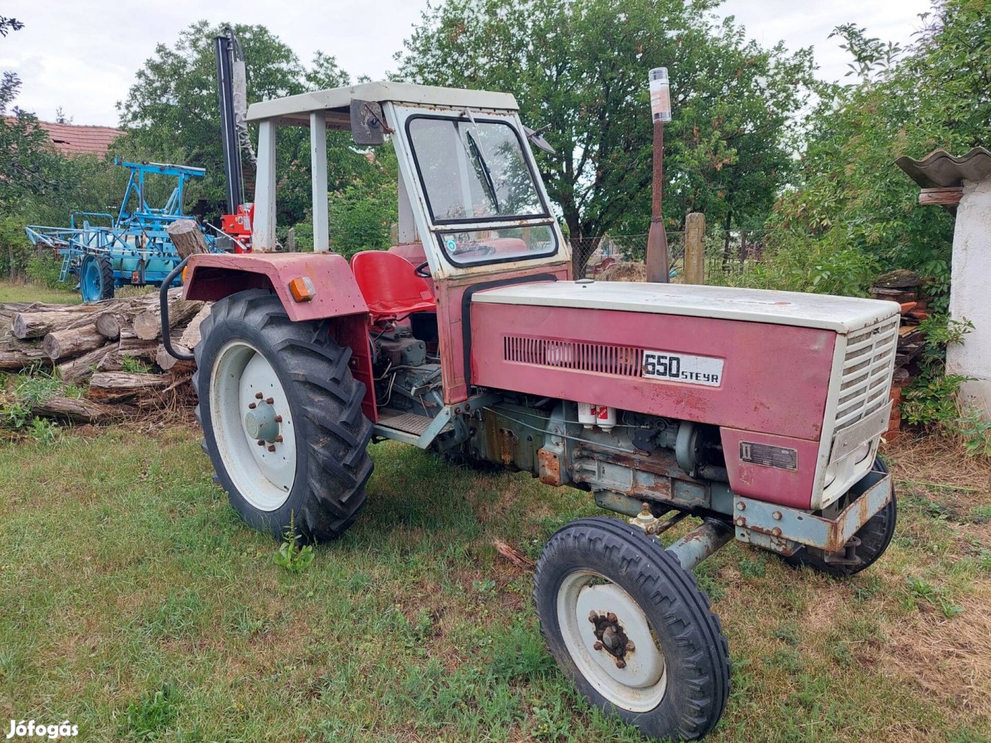 Steyr 650 típusú, 50 le-ős traktor eladó!